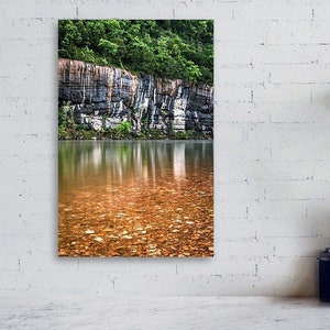 Buffalo River Print: Painted Bluff, Ozark Mountain Landscape