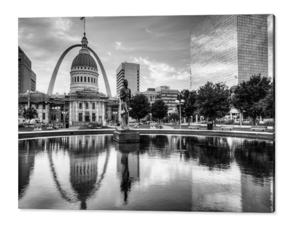 Saint Louis Arch Print Saint Louis Wall Art St Louis Gateway Etsy