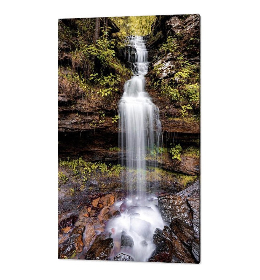 Devils Den State Park Arkansas Waterfall Print Twin Falls - Etsy