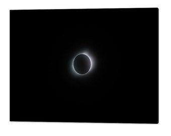 Total Solar Eclipse Print: 2017 Astrophotography Wall Art
