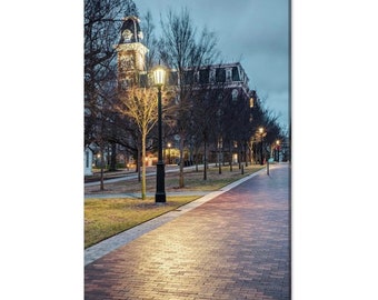 Fayetteville Photography, Arkansas Old Main,  Fayetteville Arkansas Print, Architecture Art, College Campus Art