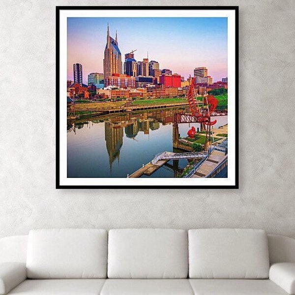Nashville Wall Art Etsy