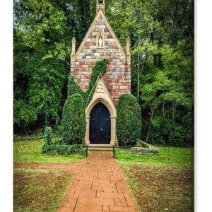 St Catherines at Bell Gable, Historic Chapel, Early Autumn, Fayetteville Arkansas, Ozark Mountains, Scenic, Wedding, Ivy, Church