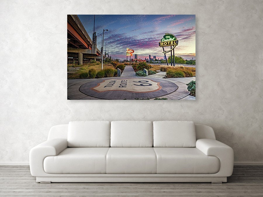 Route 66, Cyrus Avery Centennial Plaza, Neon Sign Park