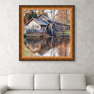 Mabry Mill Print: Blue Ridge Parkway Landscape Photography