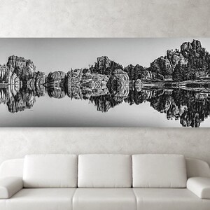 Sylvan Lake Panoramic Print: Black Hills, South Dakota Wall Art