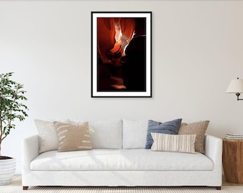 Antelope Canyon Print: Arizona Slot Canyon Fine Art