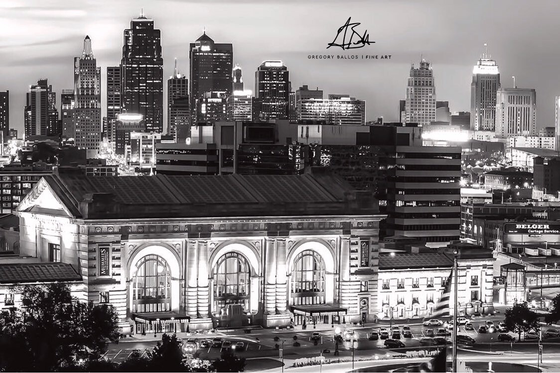 Skyline View of Tampa Florida in Black and White Photograph by Gregory  Ballos - Fine Art America