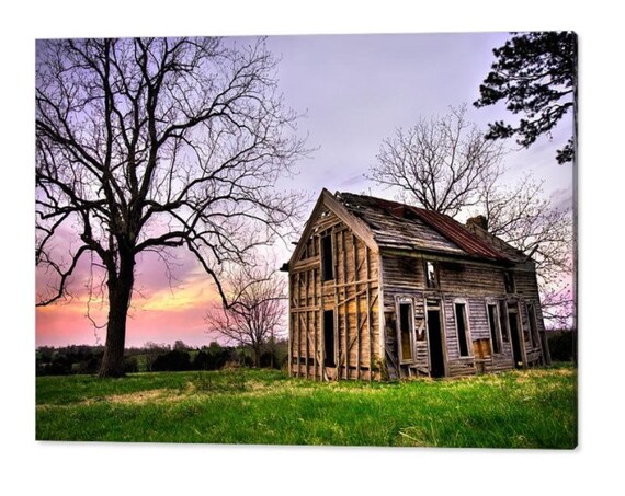 Old Farmhouse Print Arkansas Barn Rural Wall Art Abandoned Etsy