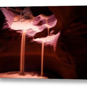Antelope Canyon Art Print: Falling Sandstone, Arizona Landscape