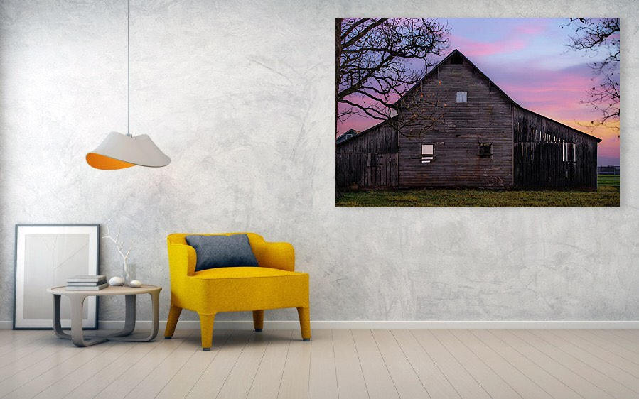 Arkansas Farmhouse Rural Art Modern Farm House Decor | Etsy