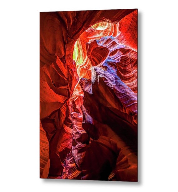 Antelope Canyon Arizona Panoramic Picture Canvas Print Home Decor Wall Art
