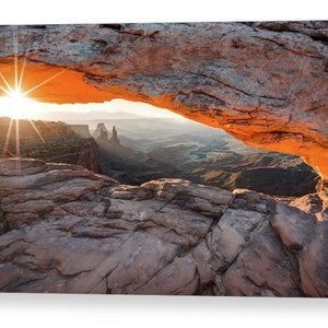 Mesa Arch Sunrise Print: Canyonlands National Park Wall Art