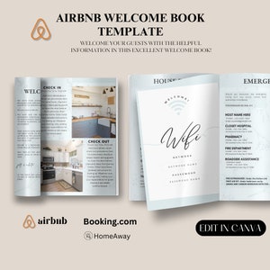 Editable Airbnb Cleaning Checklist Template, Airbnb Inventory Checklist, Airbnb Cleaning List, VRBO Cleaning Checklist, Airbnb Canva Binder