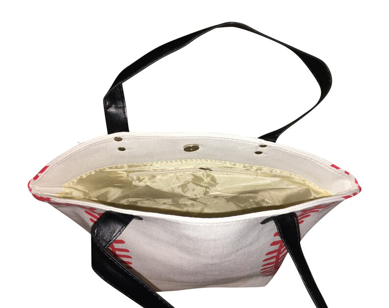 Custom Baseball Canvas Tote Sports Bag Great baseball gift