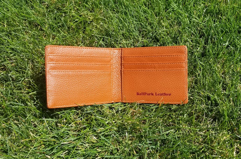 Leather Football Bi-Fold Wallet image 8