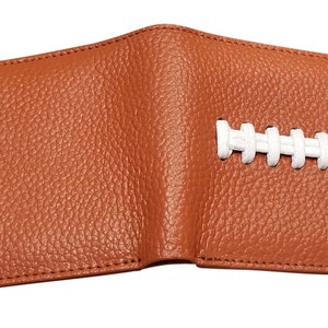 Leather Football Bi-Fold Wallet image 5