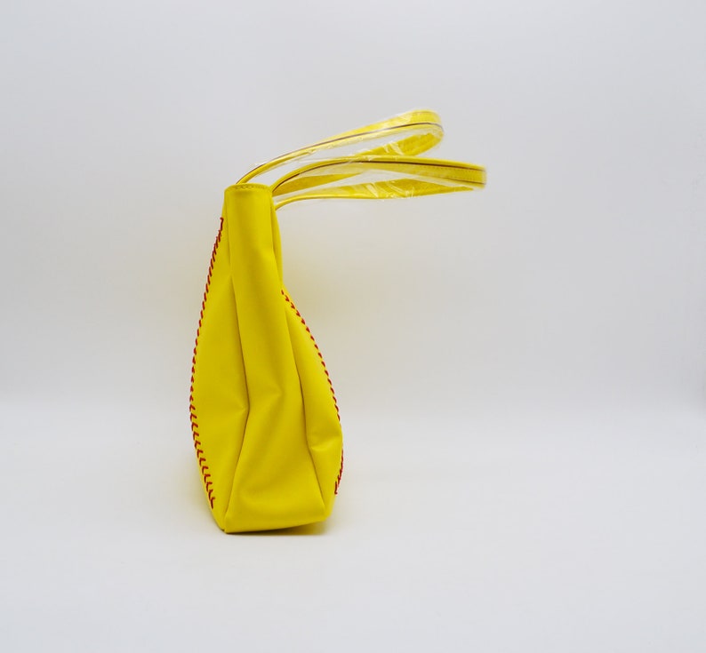 Softball Leather Purse, Elegant Softball Handbag by BallPark Leather, Best Softball Gift for Women image 4