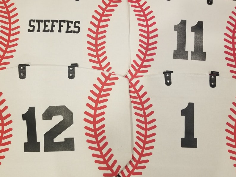 Custom Baseball Canvas Tote Sports Bag Great baseball gift