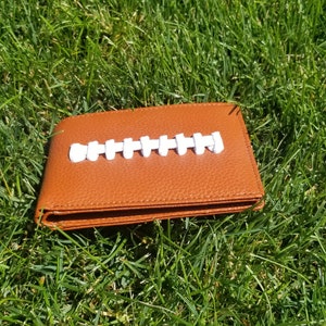 Leather Football Bi-Fold Wallet image 4