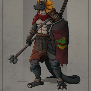 Custom Character Art Full color image 7