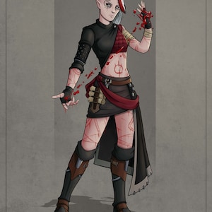 Custom Character Art Full color image 9