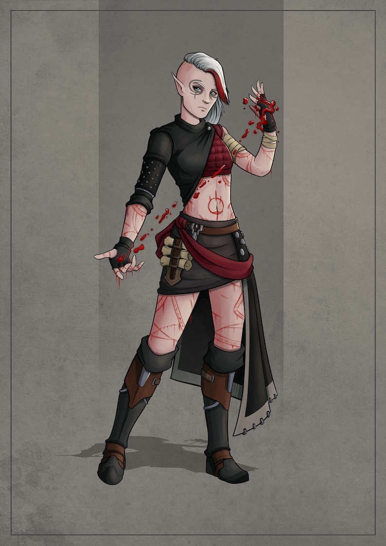 Custom Character Art Full color image 9