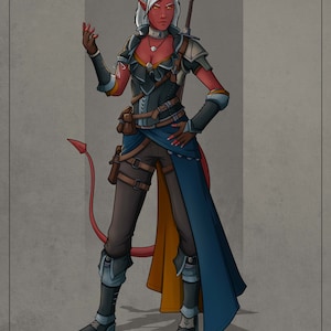 Custom Character Art Full color image 6