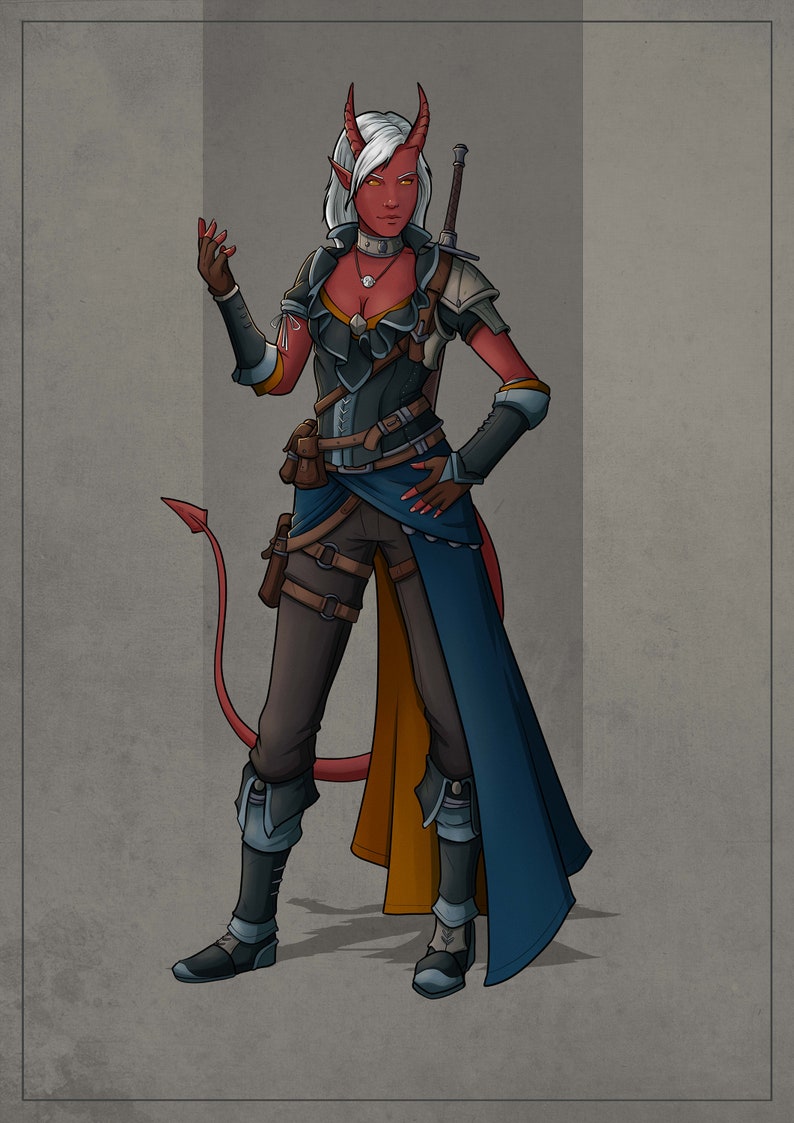 Custom Character Art Full color image 6