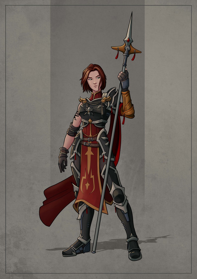 Custom Character Art Full color image 1