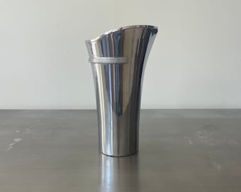 Rare Art Deco Chrome Chase “Viking” Cocktail Pitcher | Walter Von Nessen Design | Prohibition Era Barware