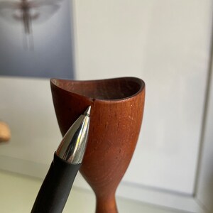 Mid Century Turned Wood Candlestick Pair | Set of Two (2) | Teak Wood ...