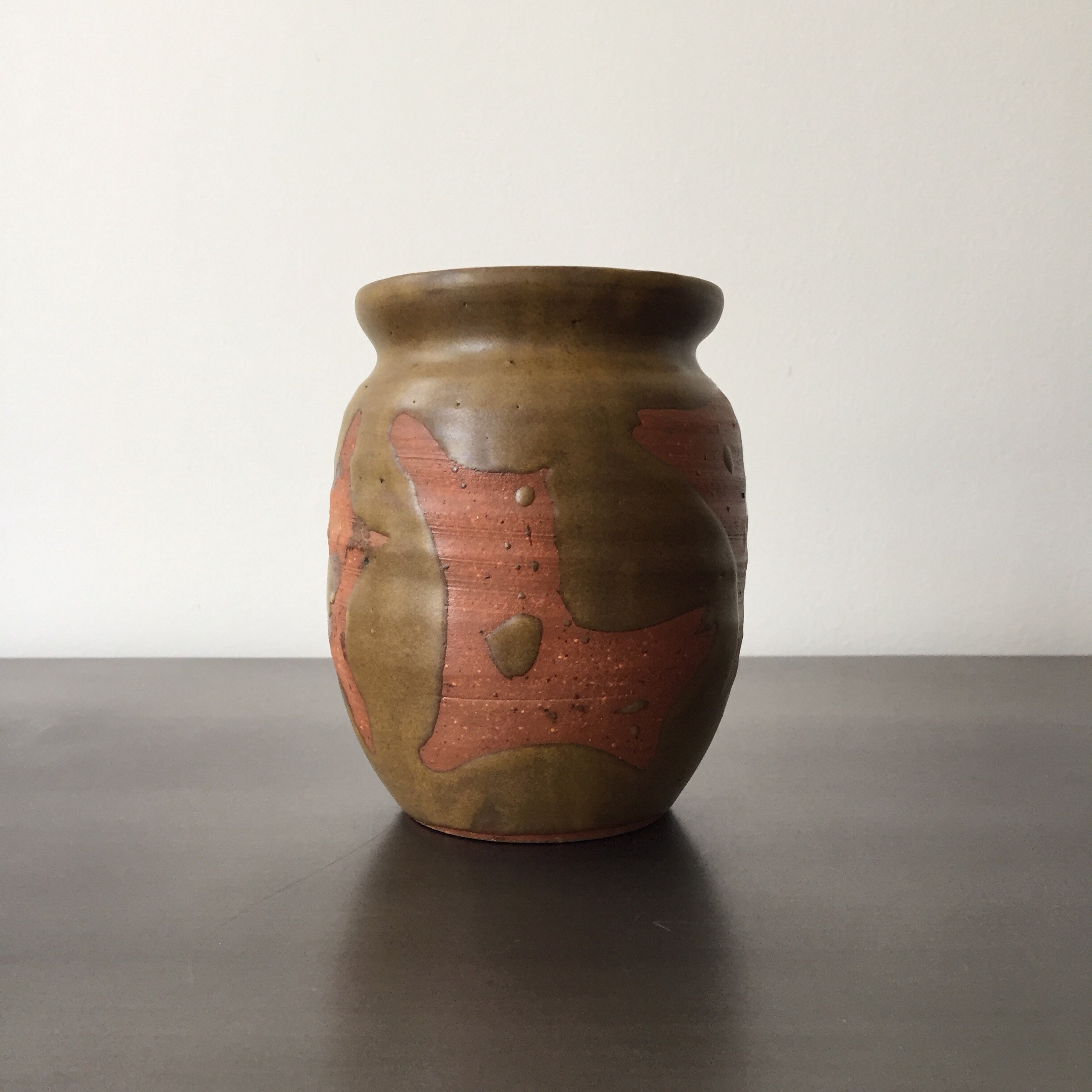 Mid Century Studio Pottery Signed Vase // Hand Thrown Ceramic Etsy Canada