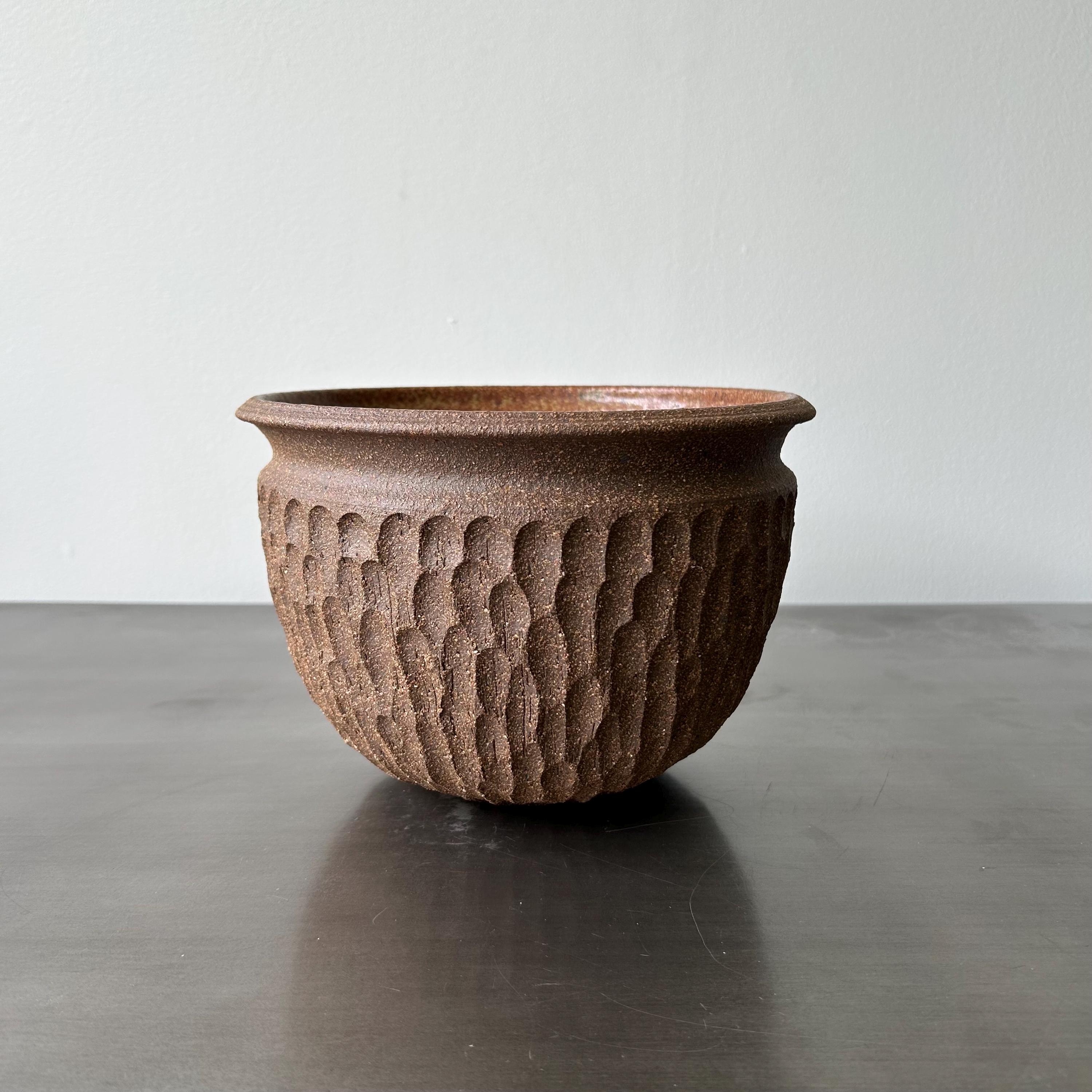 Robert Maxwell クリッター 陶器置物 ロバート・マックスウェル Vintage Robert Maxwell Faceted Studio Pottery Planter Bowl
