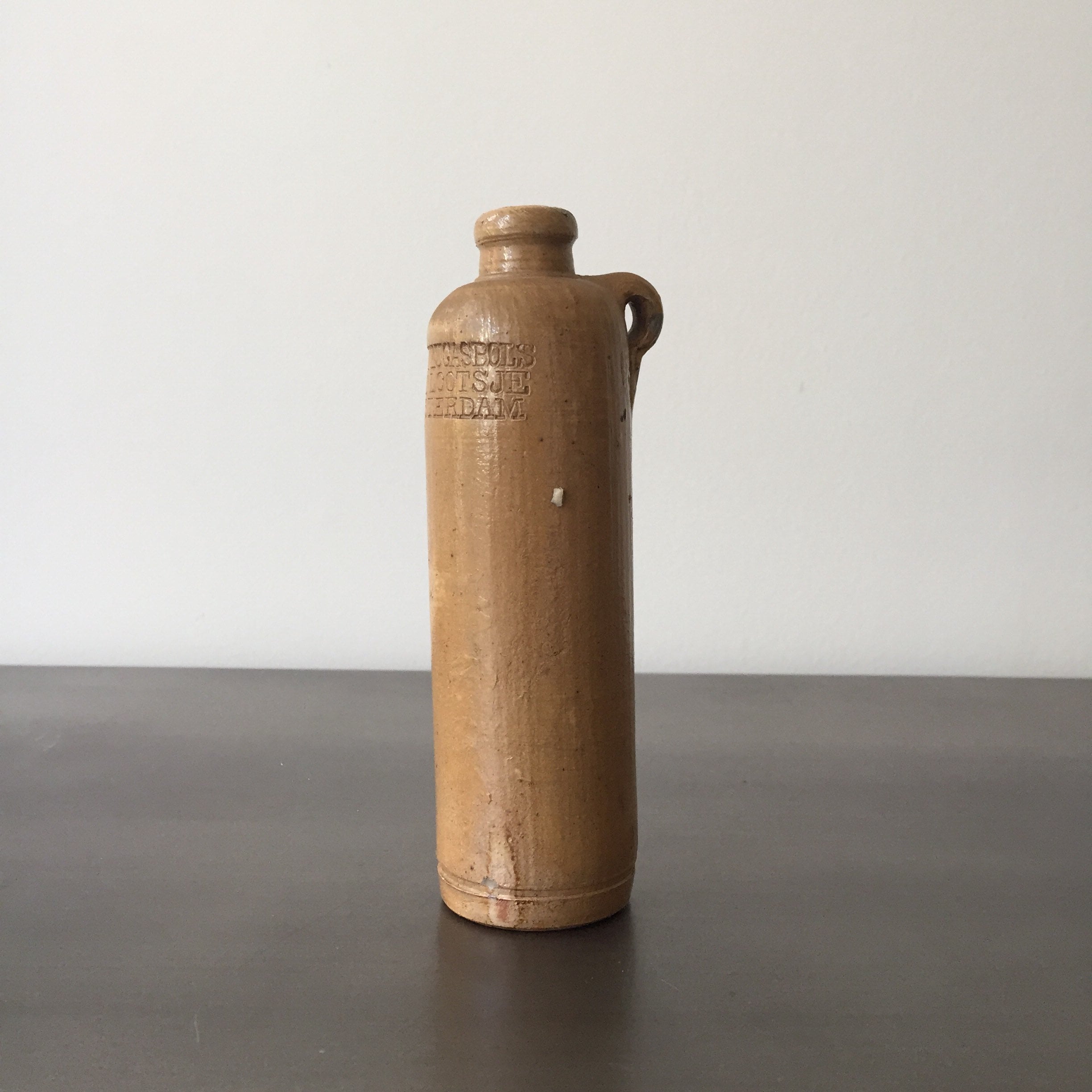Download Antique Dutch Stoneware Liquor Bottle Erven Lucus Bols Gin Etsy