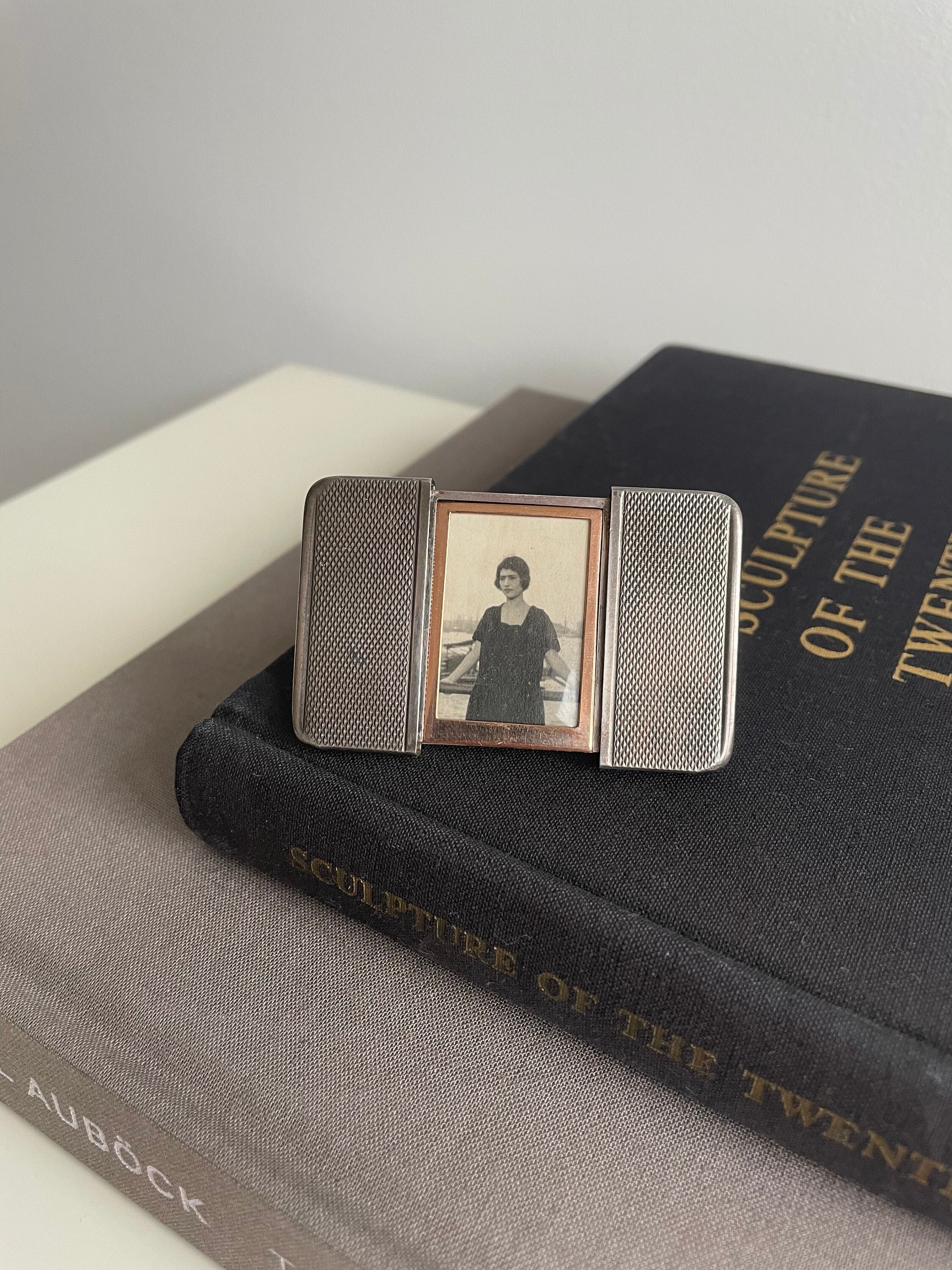 Cadre Photo Vintage Pliable - Mini Cadre Doré, Romantique, Occasion