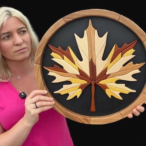 Maple Leaf Intarsia Pattern - PDF Digital version Only