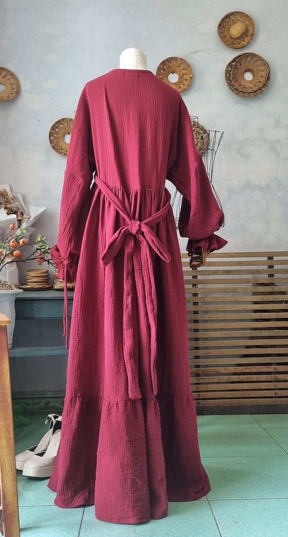 draped dress Cotton Drape Dress – Carina Hildebrandt