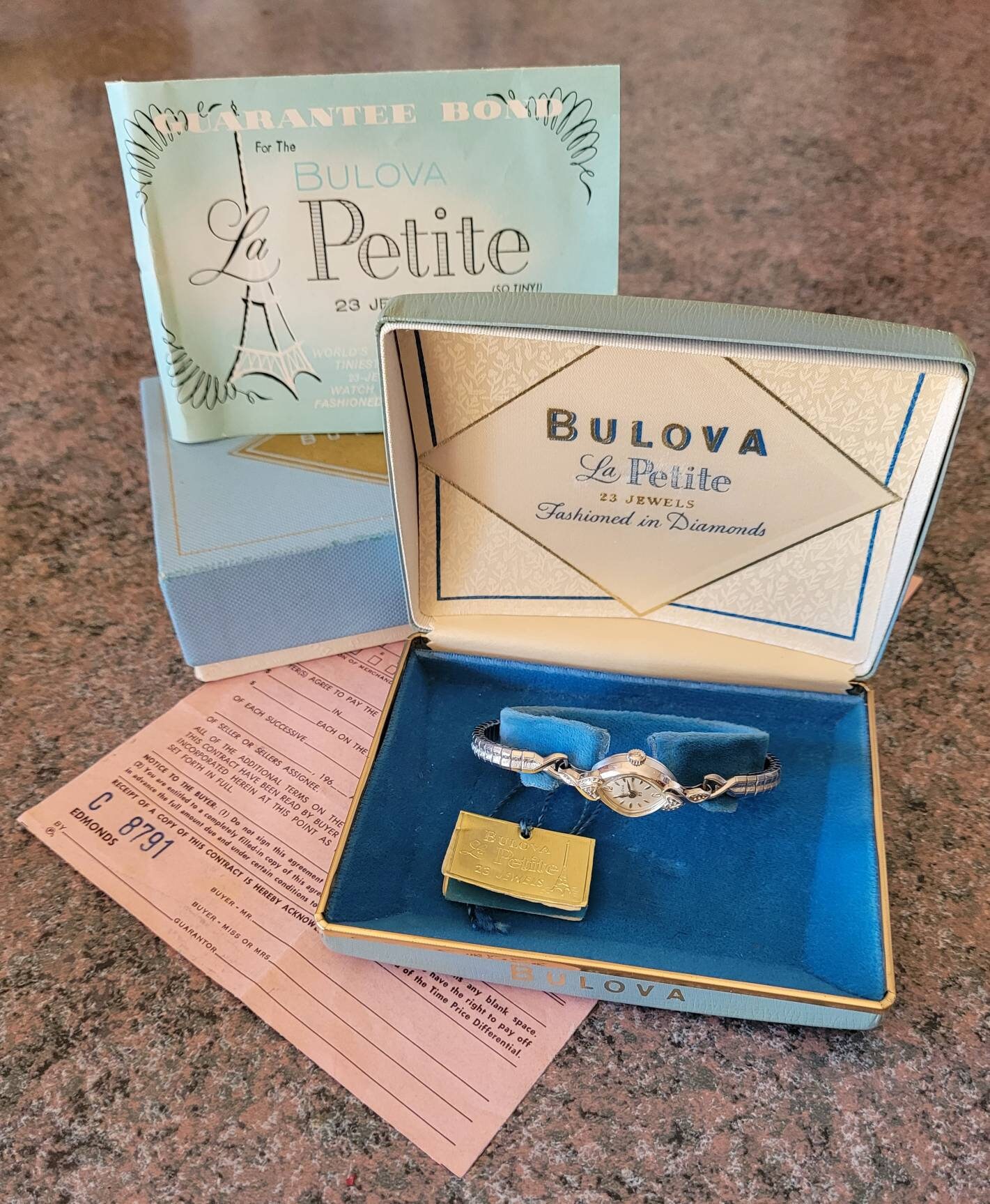 Bulova la petite 23 top jewels fashioned in diamonds