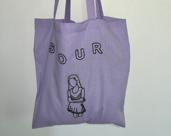 Olivia Rodrigo Sour Tote Bag