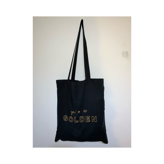 Harry Styles golden Inspired Tote Bag Etsy