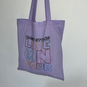 Harry Styles Love On Tour Inspired Tote Bag