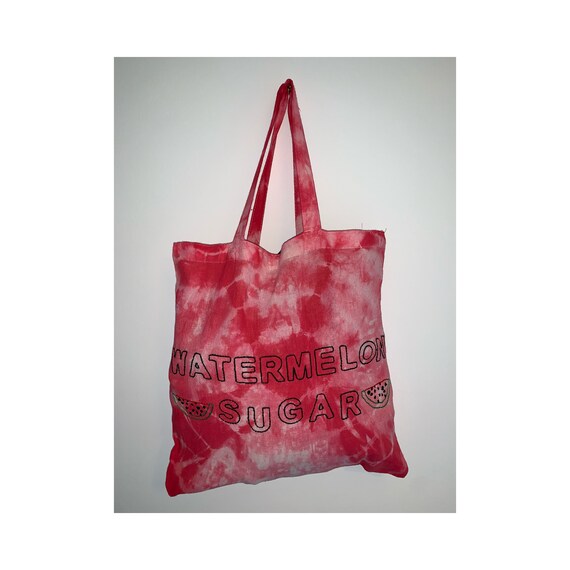 Harry Styles watermelon Sugar Inspired Tote Bag Etsy
