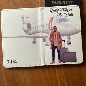 Ready to take on the world, Personalized passport cover,  Travel, girlsTrip, vacation