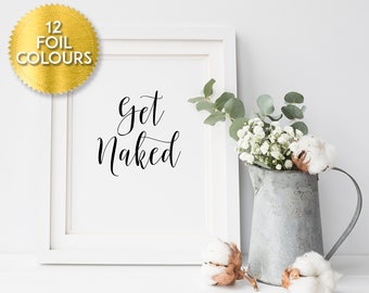 Naked Bathroom Print | Etsy