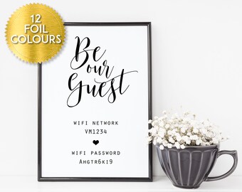 Be Our Guest Wifi Etsy