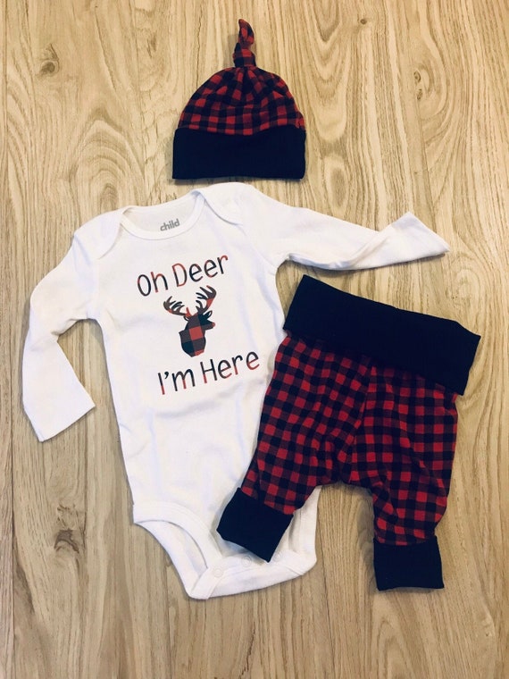 lumberjack baby boy clothes