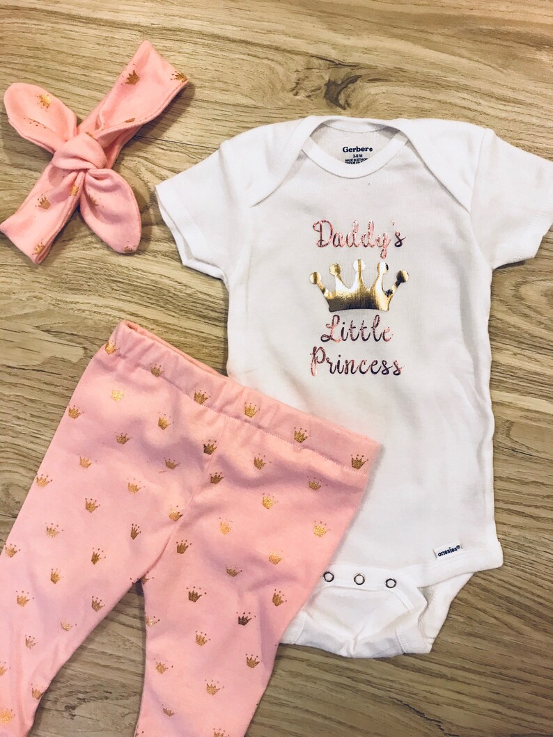 daddys little princess baby outfit