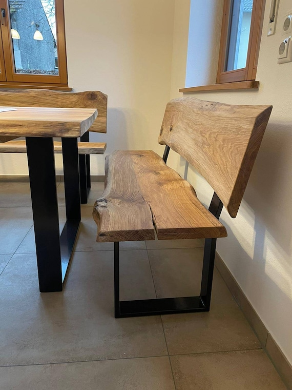 Raw steel bench legs discount