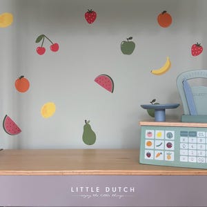 Verwijderbare fruitmuurstickers: stickers speelkamer en kinderkeuken